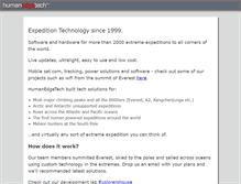 Tablet Screenshot of humanedgetech.com